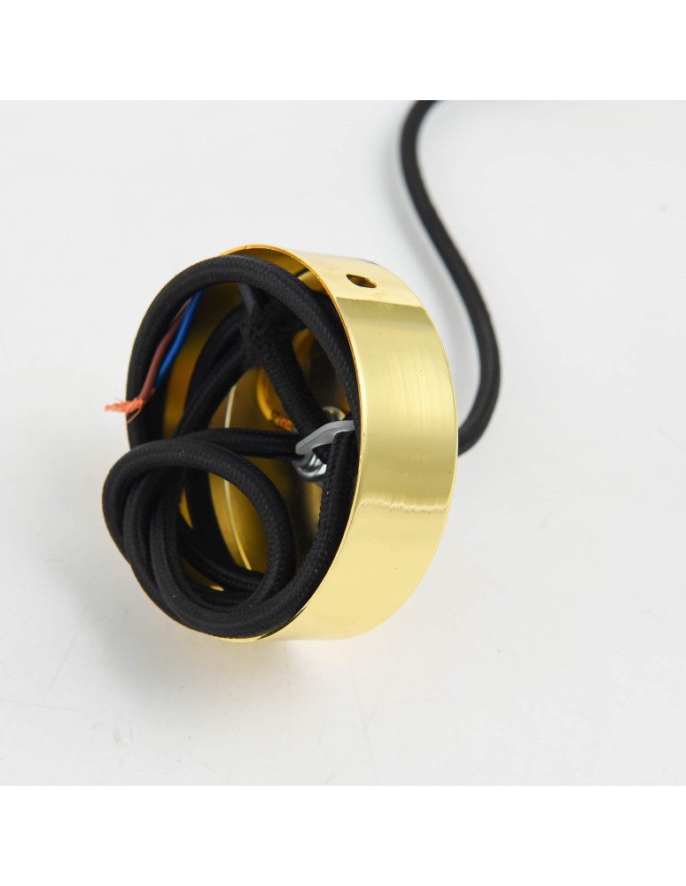 Glass pendant lamps - Light Prestige Palla pendant gold E27 gold/transparent LP-2844/1P GD - product kolory-swiatla.pl 14