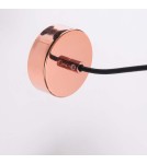 Glass pendant lamps - Light Prestige Palla copper pendant E27 copper/transparent LP-2844/1P MI - product 8