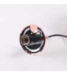 Glass pendant lamps - Light Prestige Palla copper pendant E27 copper/transparent LP-2844/1P MI - product 11