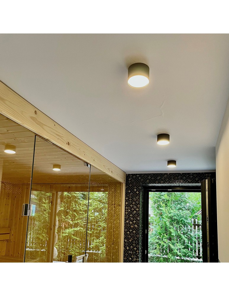 LED ceiling luminaires - Light Prestige Kendal surface-mounted luminaire black LED black LP-6331/1SM BK - product kolory-swiatla.pl 2