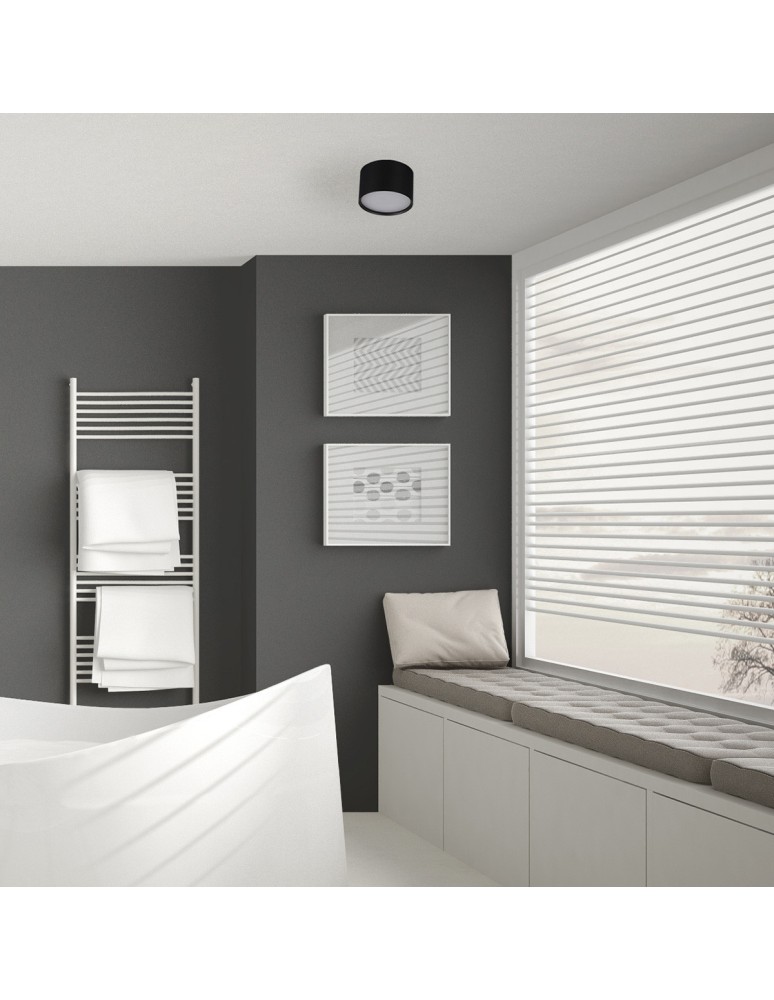 LED ceiling luminaires - Light Prestige Kendal surface-mounted luminaire black LED black LP-6331/1SM BK - product kolory-swiatla.pl 3