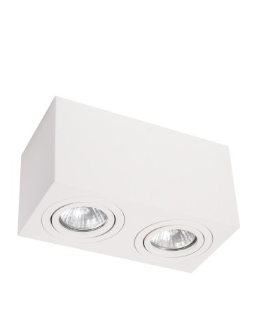 Light Prestige Lyon 2 surface-mounted luminaire white GU10 white LP-5881/2SM WH