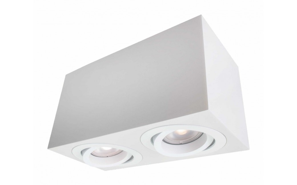 Light Prestige Lyon 2 oprawa natynkowa biała GU10 biały LP-5881/2SM WH