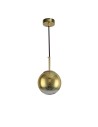 View Light Prestige Palla small gold pendant lamp LP-2844/1P S GD 1xE14 gold/transparent