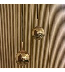 Pendant lamps - Light Prestige Palla small gold pendant lamp LP-2844/1P S GD 1xE14 gold/transparent - product 3
