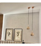 Pendant lamps - Light Prestige Palla small gold pendant lamp LP-2844/1P S GD 1xE14 gold/transparent - product 4