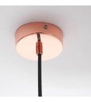 Glass pendant lamps - Light Prestige Palla small copper pendant lamp LP-2844/1P S MI 1xE27 copper/transparent - product 11