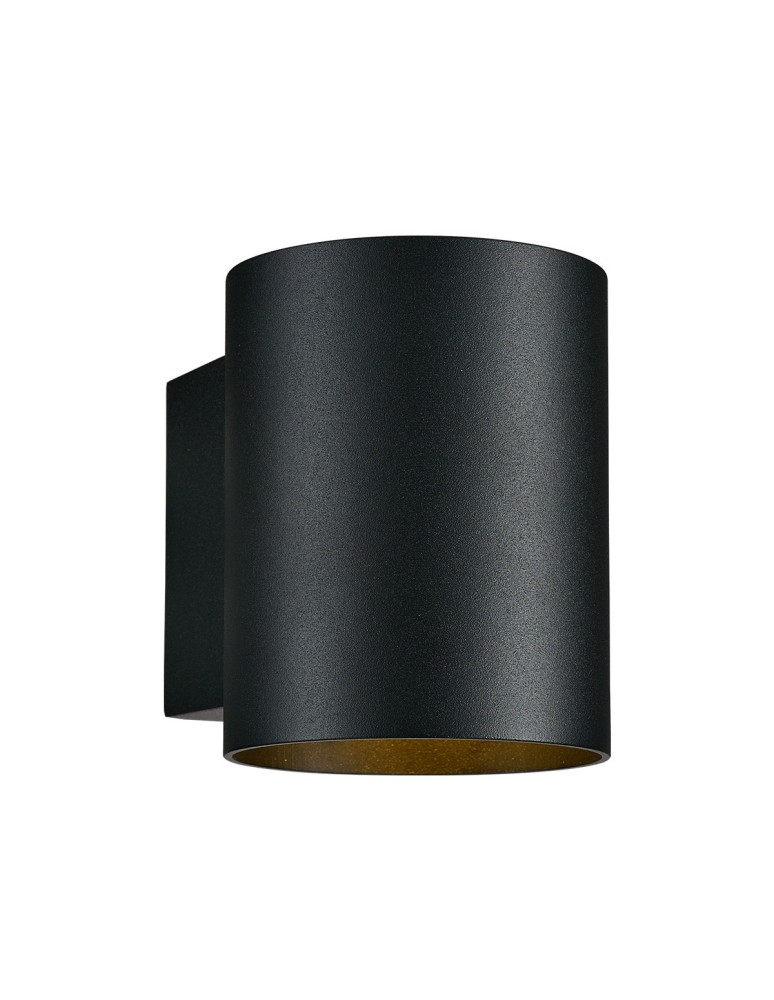 Minimalist wall lamps - Light Prestige Oregon wall lamp black/gold G9 black + gold LP-106/1W BK/GD - product kolory-swiatla.pl 1