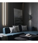 Minimalist wall lamps - Light Prestige Oregon wall lamp black/gold G9 black + gold LP-106/1W BK/GD - product 2