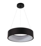 LED pendant lamps - Light Prestige Malaga pendant black LED black LP-622/1P BK - product 1