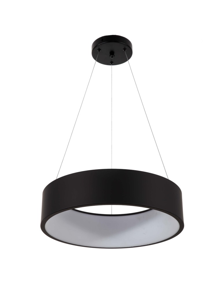 LED pendant lamps - Light Prestige Malaga pendant black LED black LP-622/1P BK - product kolory-swiatla.pl 1