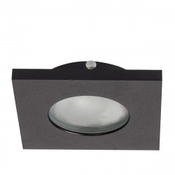 Light Prestige Lagos oczko podtynkowe kwadratowe czarne IP65 GU10 czarny LP-440/1RS BK square