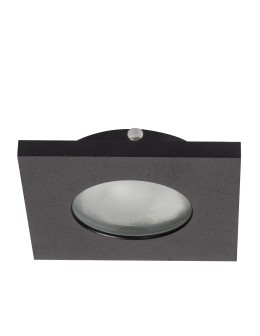 Light Prestige Lagos oczko podtynkowe kwadratowe czarne IP65 GU10 czarny LP-440/1RS BK square