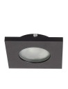 Light Prestige Lagos oczko podtynkowe kwadratowe czarne IP65 GU10 czarny LP-440/1RS BK square