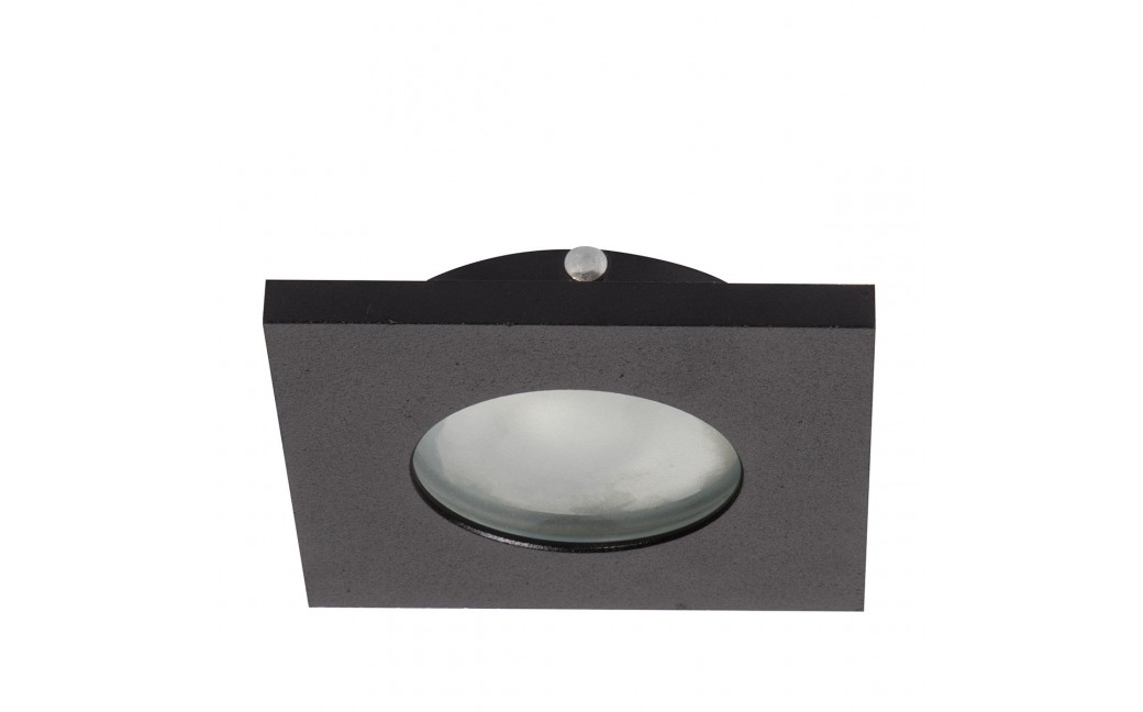 Light Prestige Lagos oczko podtynkowe kwadratowe czarne IP65 GU10 czarny LP-440/1RS BK square