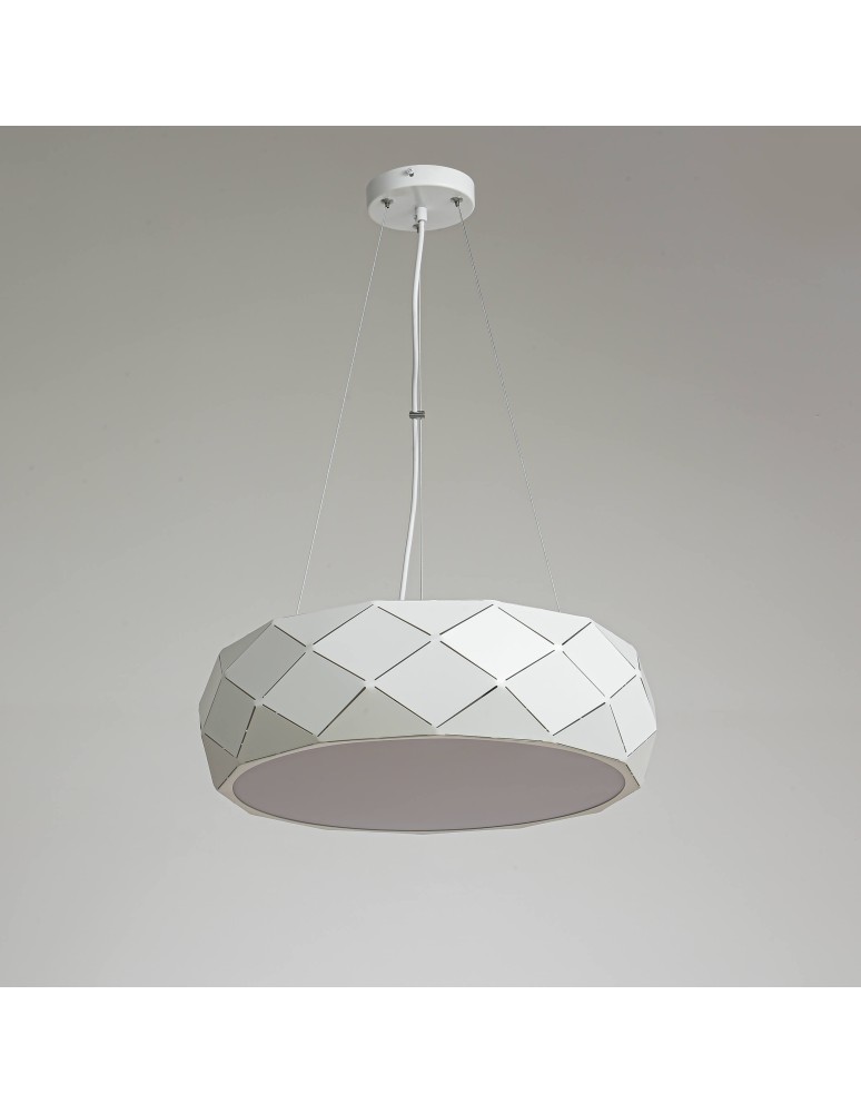Pendant lamps - Light Prestige Reus pendant white E27 white LP-8069/1P WH - product kolory-swiatla.pl 9