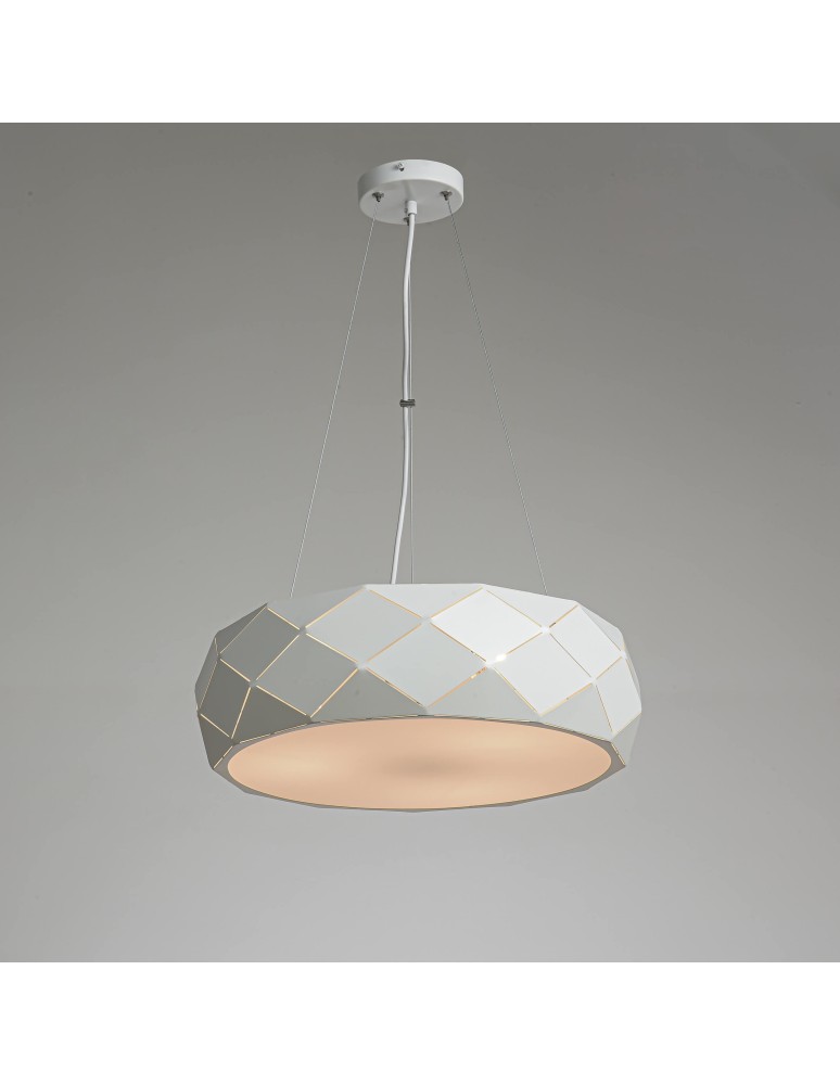 Pendant lamps - Light Prestige Reus pendant white E27 white LP-8069/1P WH - product kolory-swiatla.pl 10