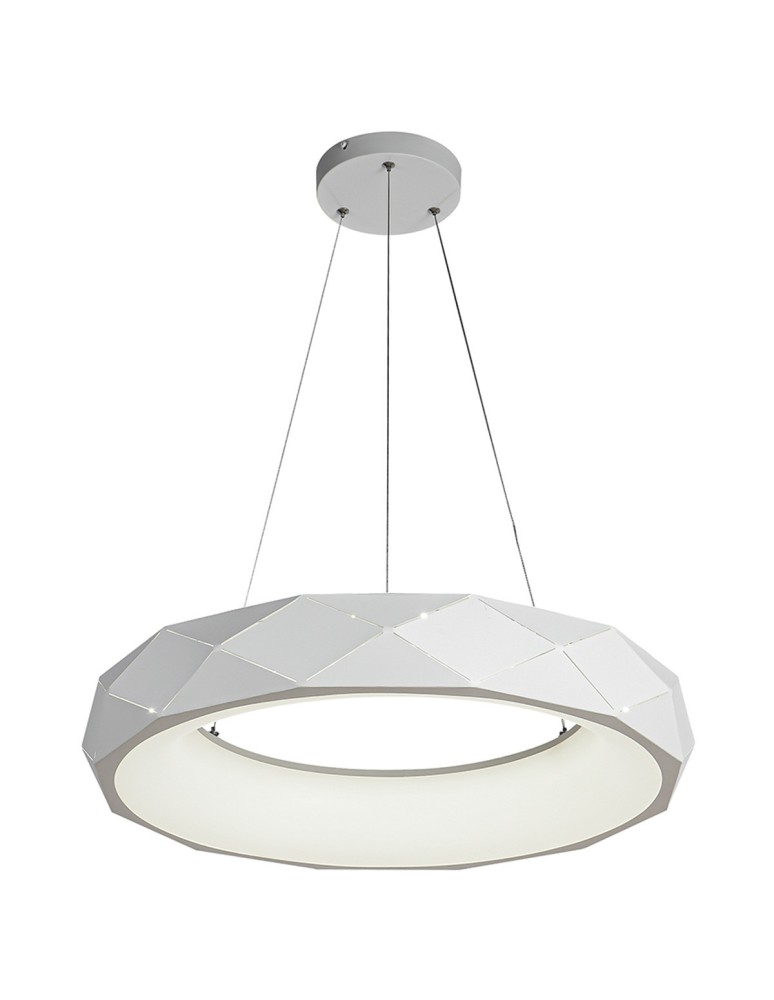 LED pendant lamps - Light Prestige Reus LED pendant white LED white LP-8069/1P LED WH - product kolory-swiatla.pl 1