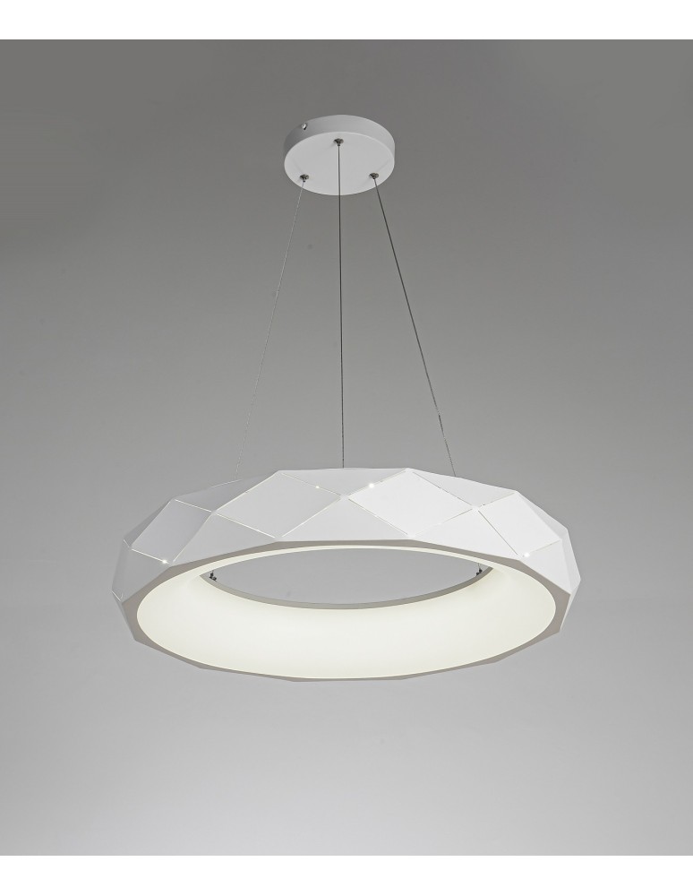 LED pendant lamps - Light Prestige Reus LED pendant white LED white LP-8069/1P LED WH - product kolory-swiatla.pl 7