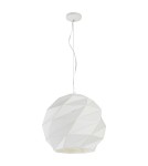 Pendant lamps - Light Prestige Reus pendant sphere large white E27 white LP-8069/1P L WH - product 1