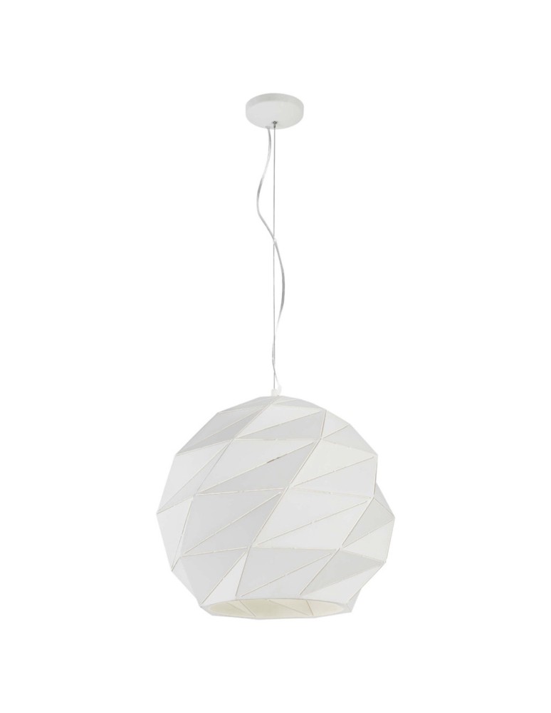 Pendant lamps - Light Prestige Reus pendant sphere large white E27 white LP-8069/1P L WH - product kolory-swiatla.pl 1