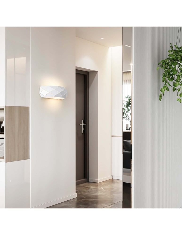 Wall lamps - Light Prestige Reus wall lamp white E27 white LP-8069/1W WH - product kolory-swiatla.pl 2