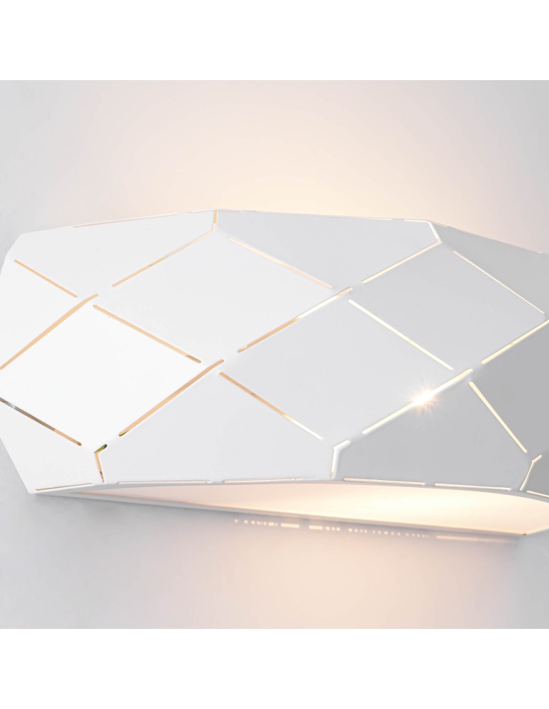 Wall lamps - Light Prestige Reus wall lamp white E27 white LP-8069/1W WH - product kolory-swiatla.pl 3