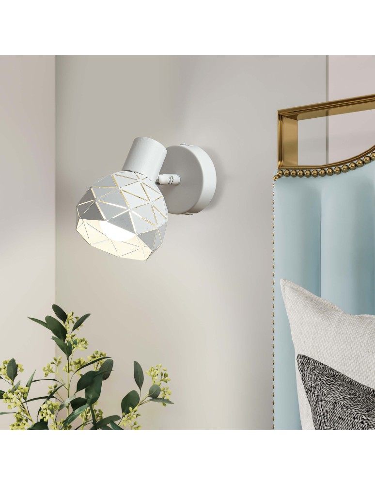 Wall lights - Light Prestige Reus 1 spot white E14 white LP-8069/1WS WH - product kolory-swiatla.pl 2
