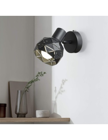 Light Prestige Reus 1 spot black E14 black LP-8069/1WS BK - product 2