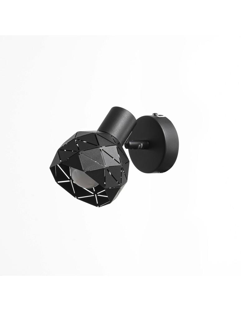 Wall lights - Light Prestige Reus 1 spot black E14 black LP-8069/1WS BK - product kolory-swiatla.pl 8