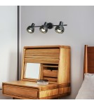 Spotlight ceiling lamps - Light Prestige Reus 3 spot black E14 black LP-8069/3WS BK - product 2