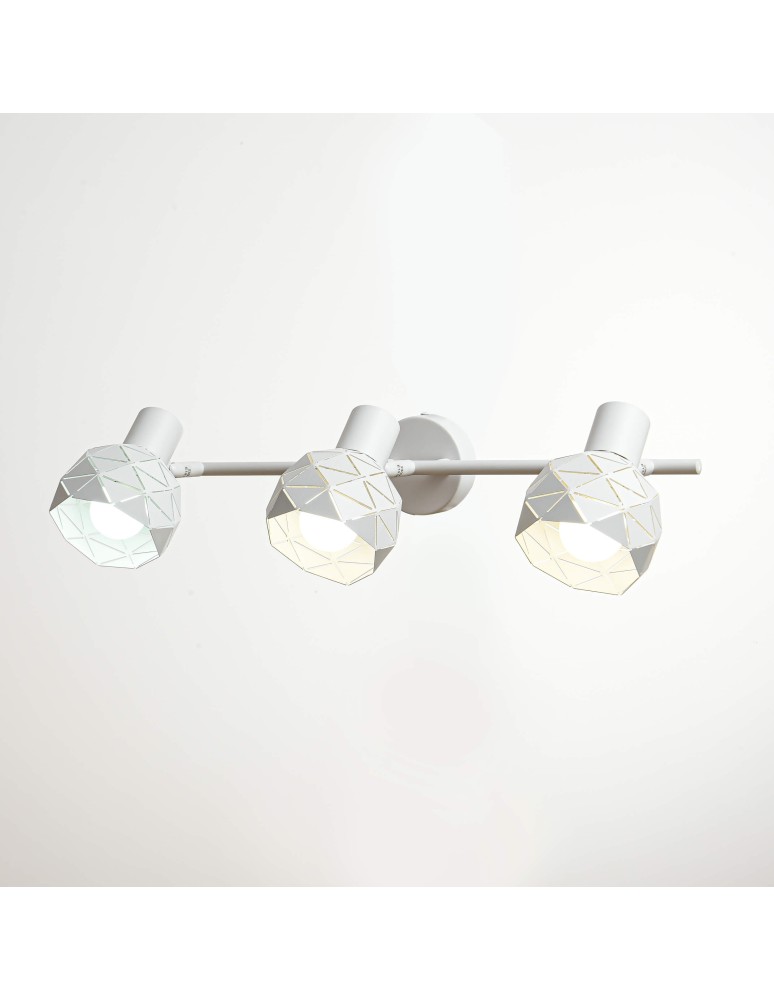 Spotlight ceiling lamps - Light Prestige Reus 3 spot white E14 white LP-8069/3WS WH - product kolory-swiatla.pl 6