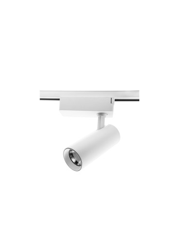 Light Prestige Rocca 4000K spotlight for busbar 1F white LED white LP-1019/1W WH.