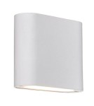 Outdoor wall lamps - Light Prestige Sapri wall lamp white IP54 LED white LP-1556/1W WH - product 1