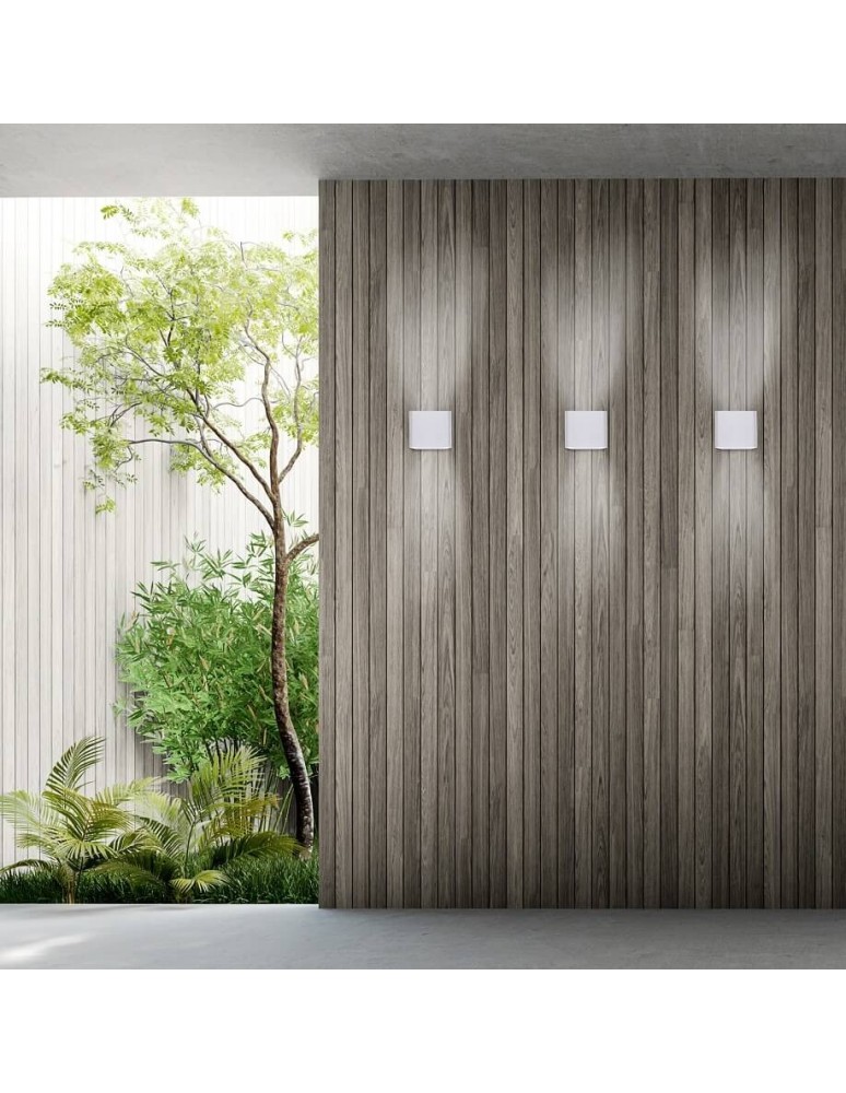 Outdoor wall lamps - Light Prestige Sapri wall lamp white IP54 LED white LP-1556/1W WH - product kolory-swiatla.pl 2
