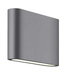 Outdoor wall lamps - Light Prestige Sapri anthracite wall lamp IP54 LP-1556/1W ANTR 2xLED anthracite - product 1