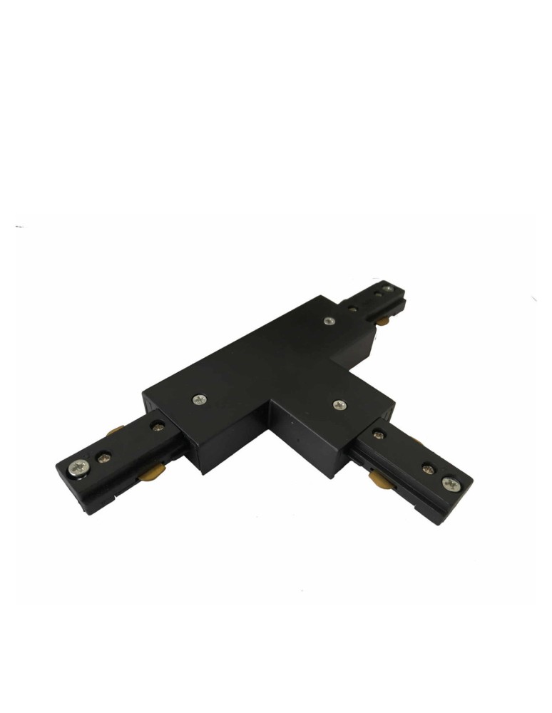 Accessories for 1 phase busbars - Light Prestige T switch black for busbar 1F black LP-553 BK - product kolory-swiatla.pl 1