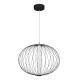 Light Prestige Treviso wisząca mała czarna LED czarny LP-798/1P S BK