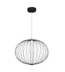 LED pendant lamps - Light Prestige Treviso small pendant lamp black 3000K LP-798/1P S3 BK 1xLED black - product 1