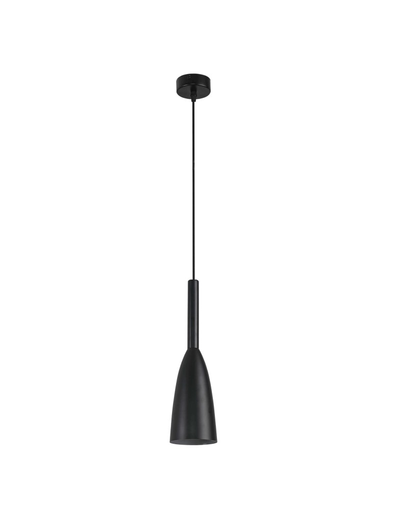 Pendant lamps - Light Prestige Solin pendant black E27 black LP-181/1P BK - product kolory-swiatla.pl 1