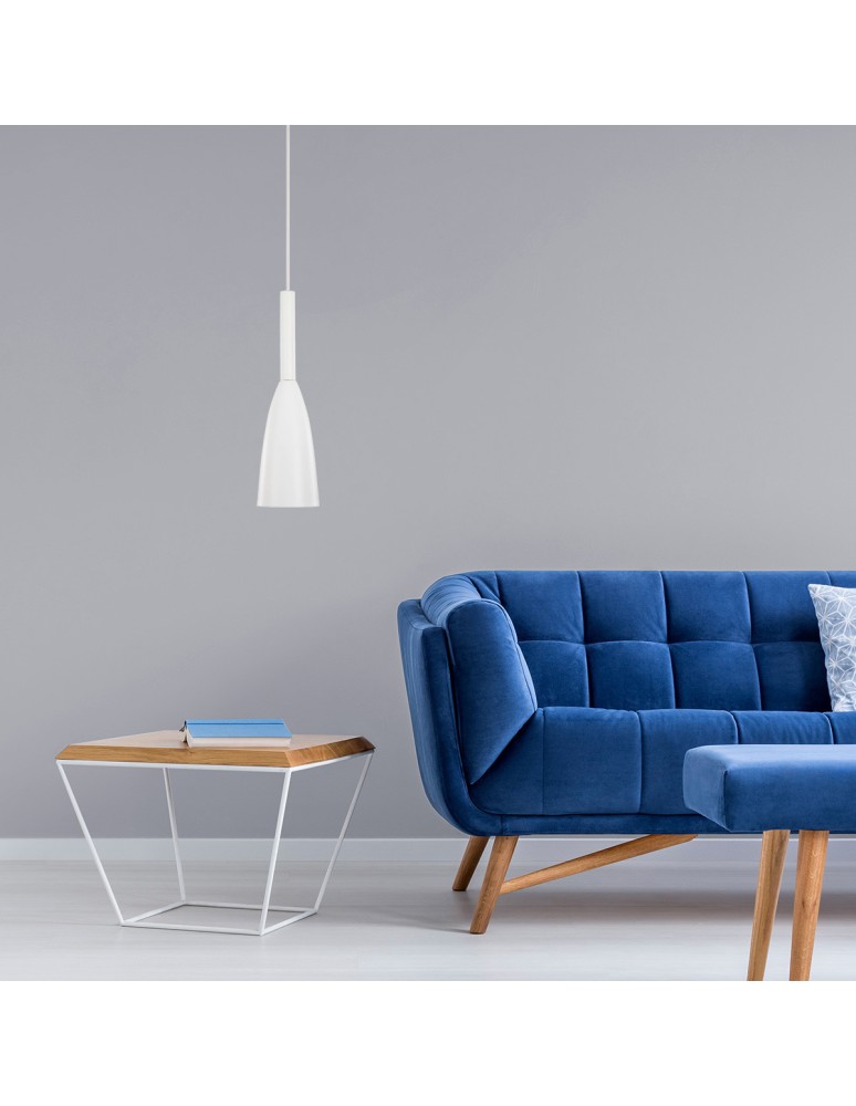 Pendant lamps - Light Prestige Solin pendant white E27 white LP-181/1P WH - product kolory-swiatla.pl 3