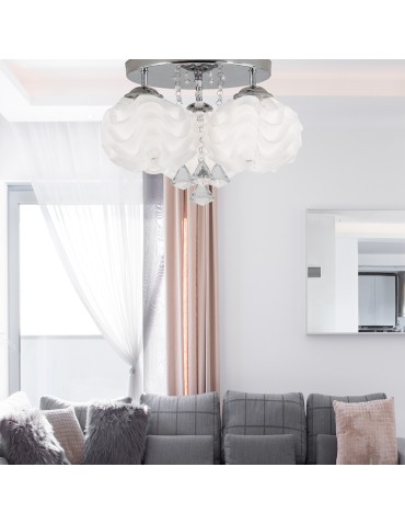 Light Prestige Sada 3 plafond E14 white, silver LP-119/3C - product 2