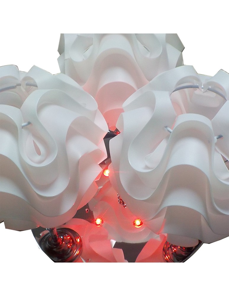 Ceiling lamps - Light Prestige Sada 3 plafond E14 white, silver LP-119/3C - product kolory-swiatla.pl 6