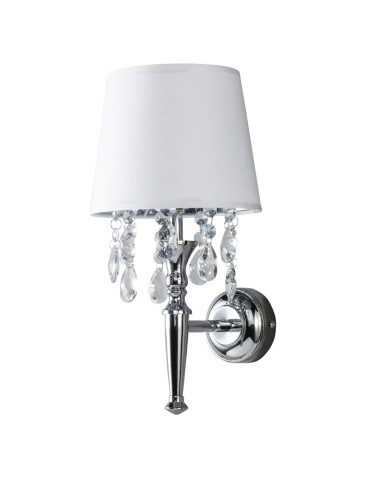 Light Prestige Vigo wall lamp white E14 chrome/white LP-0412/1W WH