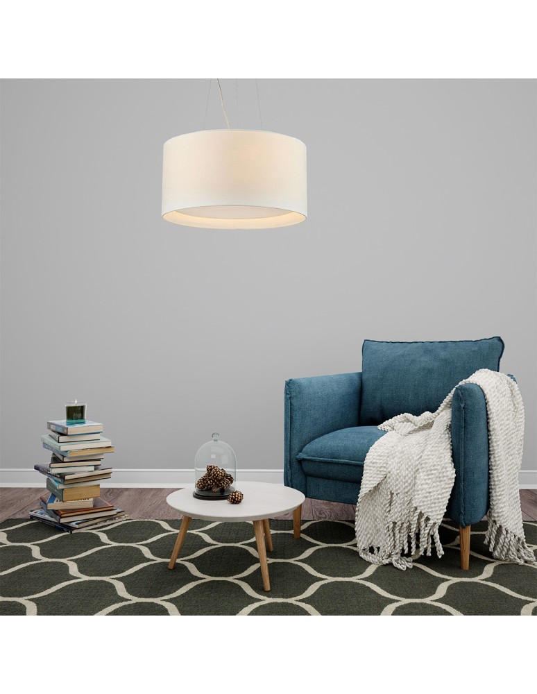 Pendant lamps - Light Prestige Milk pendant lamp white LP-021/4P WH 4xE27 white - product kolory-swiatla.pl 2