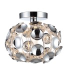 Glamour ceiling lamps - Light Prestige Ferrara plafond S E14 chrome LP-17060/1C - product 1