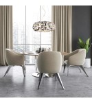 Pendant lamps - Light Prestige Ferrara pendant E14 chrome LP-17060/3P - product 2