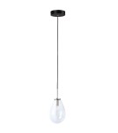 Pendant lamps - Light Prestige Fondi 1 pendant E14 transparent LP-1214/1P - product 1