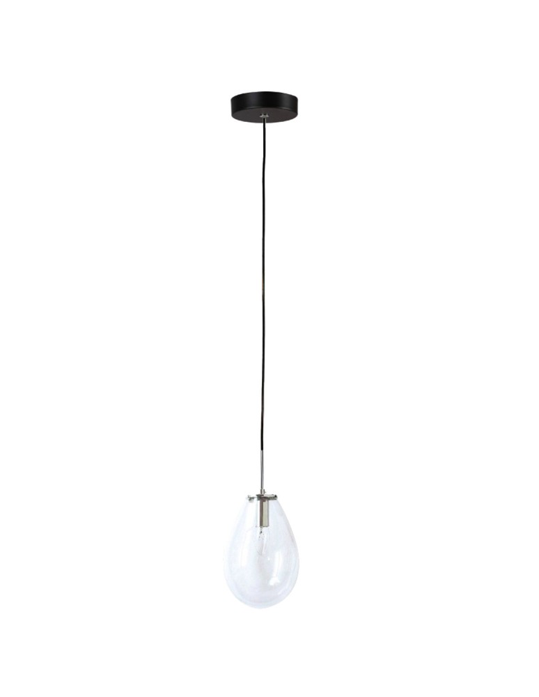 Pendant lamps - Light Prestige Fondi 1 pendant E14 transparent LP-1214/1P - product kolory-swiatla.pl 1
