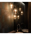 Pendant lamps - Light Prestige Fondi 1 pendant E14 transparent LP-1214/1P - product 2